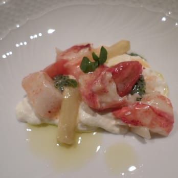 Marea - Their signature Nova Scotia lobster burrata. Excellent. - Italian Near Me - New York, New York Marea - Their signature Nova Scotia lobster burrata. Excellent. - Italian Near Me - New York, New York