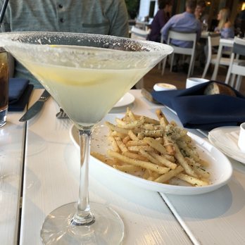 Brix - Lemon drop & side of truffle fries. Yum! - New American Near Me - Napa, California Brix - Lemon drop & side of truffle fries. Yum! - New American Near Me - Napa, California