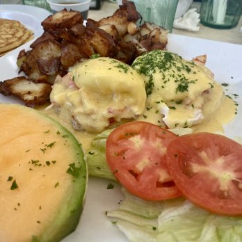 The Dune Deck Cafe - Lobster egg Benedict - Breakfast & Brunch Near Me - Lantana, Florida The Dune Deck Cafe - Lobster egg Benedict - Breakfast & Brunch Near Me - Lantana, Florida