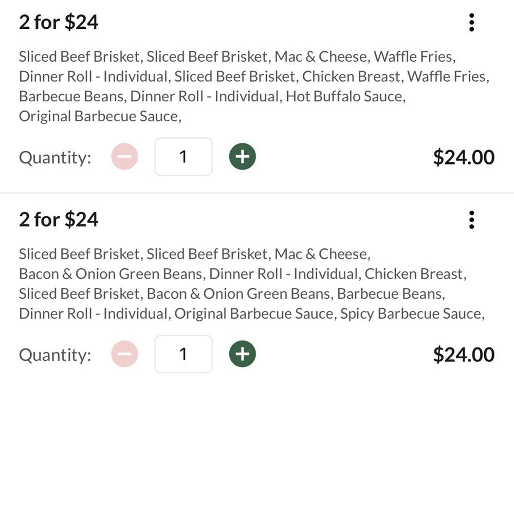Dickey's Barbecue Pit - What I was planning to order..and the timestamp. Would highly recommend at any other location than this one. - Barbeque Near Me - Lakeside, Arizona Dickey's Barbecue Pit - What I was planning to order..and the timestamp. Would highly recommend at any other location than this one. - Barbeque Near Me - Lakeside, Arizona