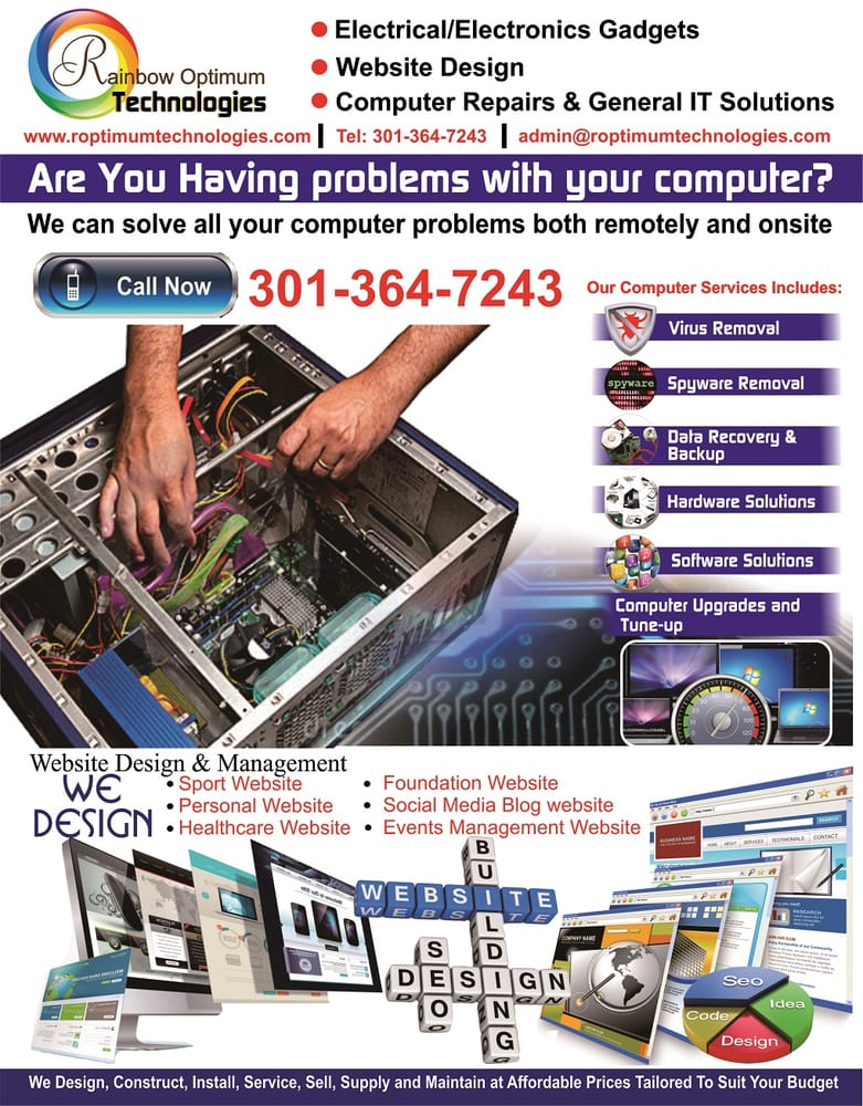 RAINBOW OPTIMUM TECHNOLOGIES Upper Marlboro, Maryland IT Services