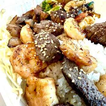 Hibachi Grill & Bubble Tea - Steak and shrimp combo - Japanese Near Me - Jamestown, North Carolina