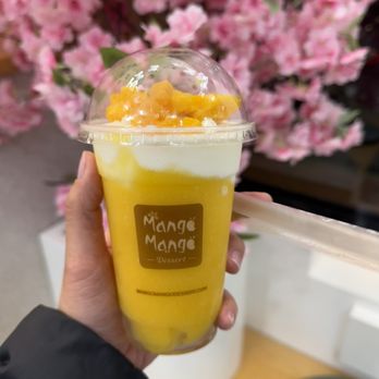 Mango Mango Dessert - Mango Coconut Smoothie - Desserts Near Me - Quincy, Massachusetts