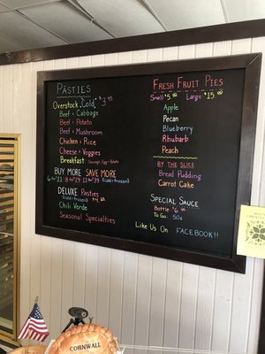 Menu photo 4 B J Bull Bakery Elko, NV