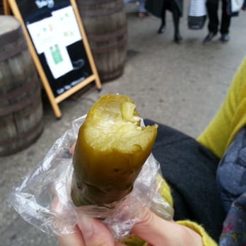 Pickle Guys - The aged pickle. Really tart and delicious. - Specialty Food Near Me - New York, New York