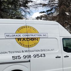 Selgrade Construction - Look for this truck for the best in everything just call the number on the door