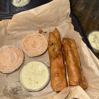 Challenger Tap House - Southwest Chicken Eggrolls - Sports Bars Near Me - Lancaster, California Challenger Tap House - Southwest Chicken Eggrolls - Sports Bars Near Me - Lancaster, California