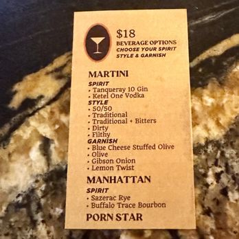 Carry On - Martini menu - Cocktail Bars Near Me - Phoenix, Arizona Carry On - Martini menu - Cocktail Bars Near Me - Phoenix, Arizona
