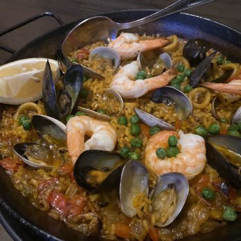 La Marcha Tapas Bar - Seafood Paella - Spanish Near Me - Berkeley, California