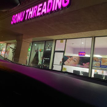 Sonu Threading - Open sign on but refused to provide service - Threading Services Near Me - Orange, California