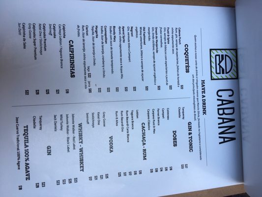 Menu photo 4 Cabana Burger São Paulo, SP