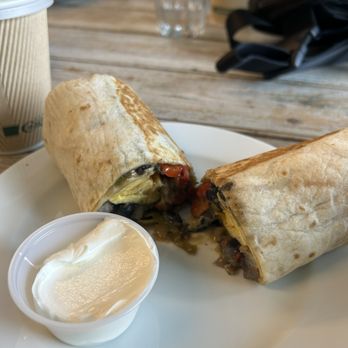Willa’s - Veggie Breakfast Burrito (amazing) - Breakfast & Brunch Near Me - Catskill, New York