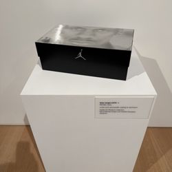 Audain Art Museum - Air Jordan shoebox made of aluminum