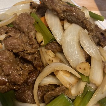 Chinatown Express - Mongolian beef and huge vegetables. - Chinese Near Me - Lakewood, California