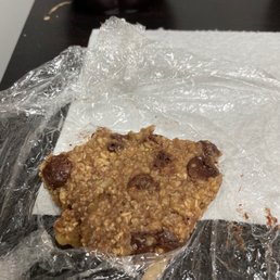 Oatmeal and banana cookies.  Ate them all