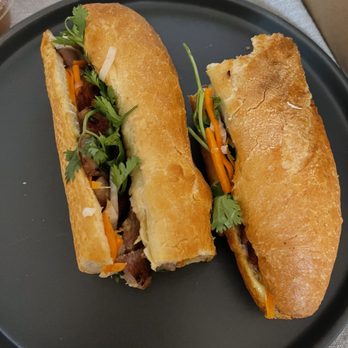 Three Monkeys - Pork banh mi - Thai Near Me - Santa Barbara, California