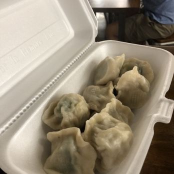 H Mart - Yonkers - Shrimp & chives dumpling from dumping bar = yum - Grocery Near Me - Yonkers, New York H Mart - Yonkers - Shrimp & chives dumpling from dumping bar = yum - Grocery Near Me - Yonkers, New York