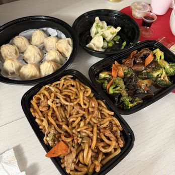 One More Bite Dumpling House - 8 Pork & Shrimp Dumplings. Sadly very bland. No flavor. I had high expectations - Shanghainese Near Me - Chino, California One More Bite Dumpling House - 8 Pork & Shrimp Dumplings. Sadly very bland. No flavor. I had high expectations - Shanghainese Near Me - Chino, California