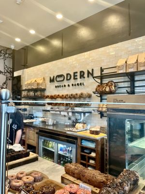Modern Bread and Bagel by null