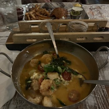 Lock 15 Brewing Co. - Shrimp and grits in the front, fish and chips in the back - Brewpubs Near Me - Akron, Ohio Lock 15 Brewing Co. - Shrimp and grits in the front, fish and chips in the back - Brewpubs Near Me - Akron, Ohio
