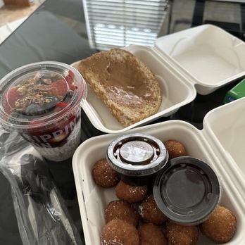 First Watch - Holey donuts & AM Superfoods Bowl - Breakfast & Brunch Near Me - Cooper City, Florida