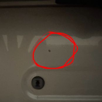 Honda Carland - Close up of the largest hole - Car Dealers Near Me - Roswell, Georgia