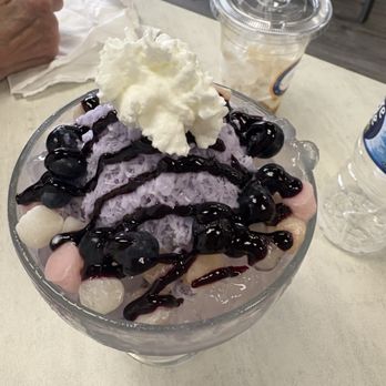 Azure - Blueberry Ube Bingsu - Desserts Near Me - Austin, Texas Azure - Blueberry Ube Bingsu - Desserts Near Me - Austin, Texas