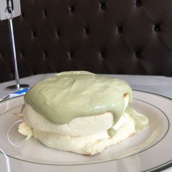 Basilur - The Matcha Souffle Pancake tastes amazing! - Coffee & Tea Near Me - Buena Park, California