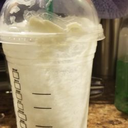 Starbucks Colerain and I-275 - Lemon Bar Frappuccino with no flavor, just ice