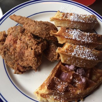 Sweet Chick - Now my traditional waffles fluffy and my chicken juicy flavorful not dried out or greasy. - Southern Near Me - Brooklyn, New York Sweet Chick - Now my traditional waffles fluffy and my chicken juicy flavorful not dried out or greasy. - Southern Near Me - Brooklyn, New York
