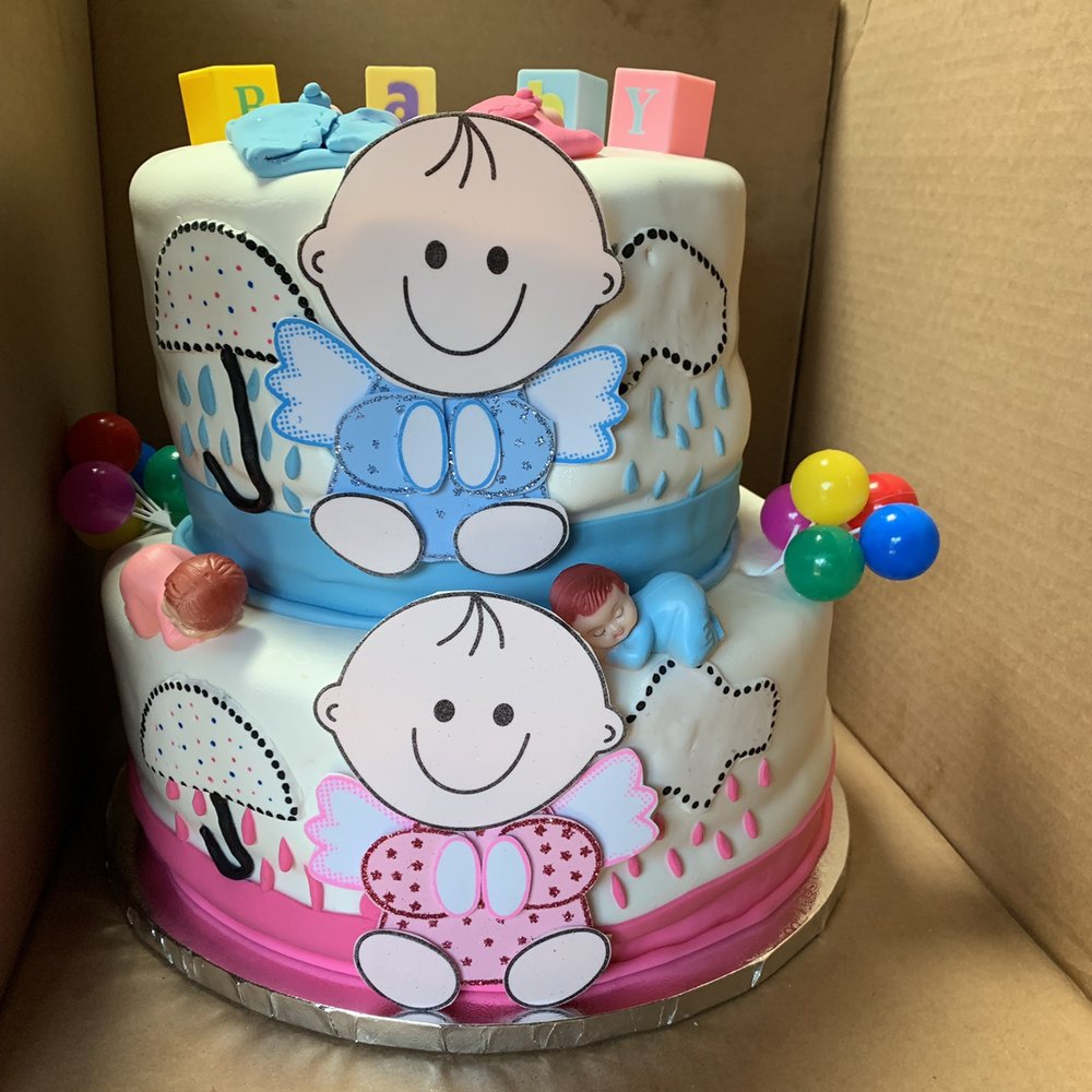 Jessica's Bakery - a baby shower cake - Bakeries Near Me - Chicago, Illinois Jessica's Bakery - a baby shower cake - Bakeries Near Me - Chicago, Illinois