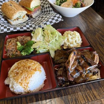 Pacific Plaza Cafe - Beef short rib bento box - Sandwiches Near Me - San Francisco, California Pacific Plaza Cafe - Beef short rib bento box - Sandwiches Near Me - San Francisco, California
