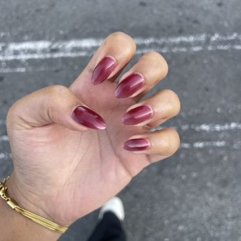 Unique nails & massage  - cat eye glass nails - Nail Salons Near Me - San Jose, California