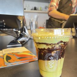Indaba Coffee - Dubai chocolate macha