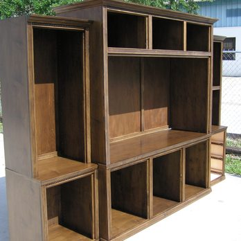 YoyoJerryartworks - This entertainment center was constructed for three types of wood, applying a stain would have made a blotchy mess of it. We used toners - Furniture Repair Near Me - Lake Worth, Florida YoyoJerryartworks - This entertainment center was constructed for three types of wood, applying a stain would have made a blotchy mess of it. We used toners - Furniture Repair Near Me - Lake Worth, Florida