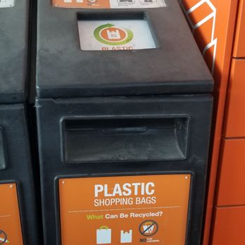 The Home Depot - Recycle bins at Howe Av Home Depot,  Sacramento.  Oct. 2019 - Nurseries & Gardening Near Me - Sacramento, California