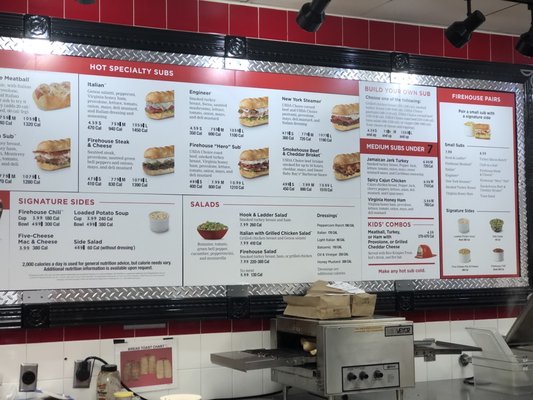 Menu photo 5 Firehouse Subs Marietta, GA