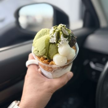 Nana's Green Tea - Matcha mochi parfait - Japanese Near Me - Las Vegas, Nevada Nana's Green Tea - Matcha mochi parfait - Japanese Near Me - Las Vegas, Nevada