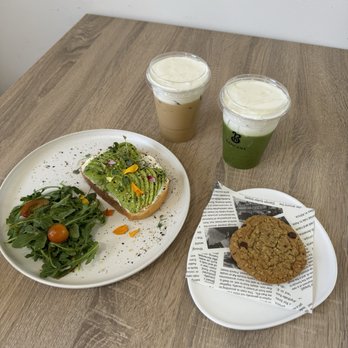 Bancone - Avocado toast, cookie, einspanner, matcha einspanner - Coffee & Tea Near Me - Cypress, California Bancone - Avocado toast, cookie, einspanner, matcha einspanner - Coffee & Tea Near Me - Cypress, California