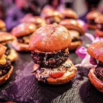 The Virgo Experience - Spinach Artichoke beef sliders - Caterers Near Me The Virgo Experience - Spinach Artichoke beef sliders - Caterers Near Me