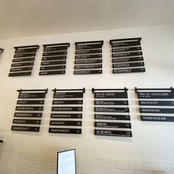Gathers Tea Bar - Wall menu - Bubble Tea Near Me - Chicago, Illinois Gathers Tea Bar - Wall menu - Bubble Tea Near Me - Chicago, Illinois