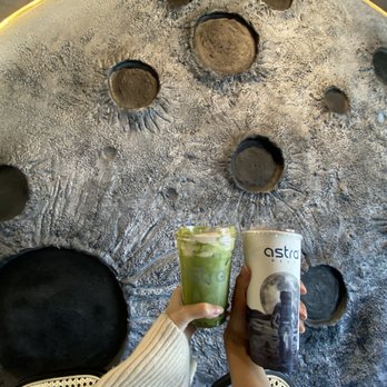 Astra Bean - Matcha with cheese foam and matcha oolong jasmine - Coffee & Tea Near Me - Westminster, California