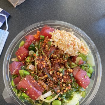 Koino Poke - Koino love bowl minus the sauce and crispy lotus - Poke Near Me - Midvale, Utah Koino Poke - Koino love bowl minus the sauce and crispy lotus - Poke Near Me - Midvale, Utah