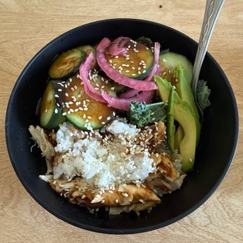 The Stand - American Classics Redefined - DIY chicken teriyaki bowl with white rice! - American Near Me - San Jose, California