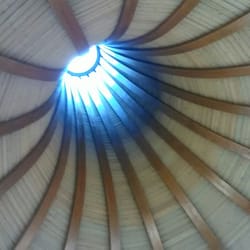 Grosse Pointe Unitarian Church - The roof/ceiling is awesome!