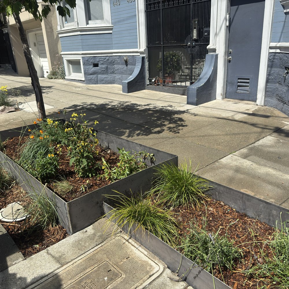 Steel edging/planter Steel edging/planter