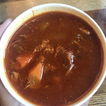 City Barbeque - Brunswick stew with chunky veggies and brisket - Barbeque Near Me - Cary, North Carolina City Barbeque - Brunswick stew with chunky veggies and brisket - Barbeque Near Me - Cary, North Carolina