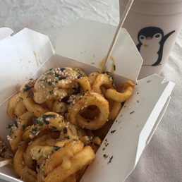 QTea's Hurricane fries