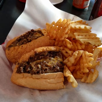 Jake's Steaks - Cheese-Steak Philly + Waffle Fries + Can of Soda = ~ $11 - Sandwiches Near Me - San Francisco, California Jake's Steaks - Cheese-Steak Philly + Waffle Fries + Can of Soda = ~ $11 - Sandwiches Near Me - San Francisco, California