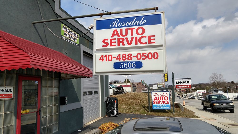 ROSEDALE AUTO SERVICE Updated October 2024 5606 Belair Road